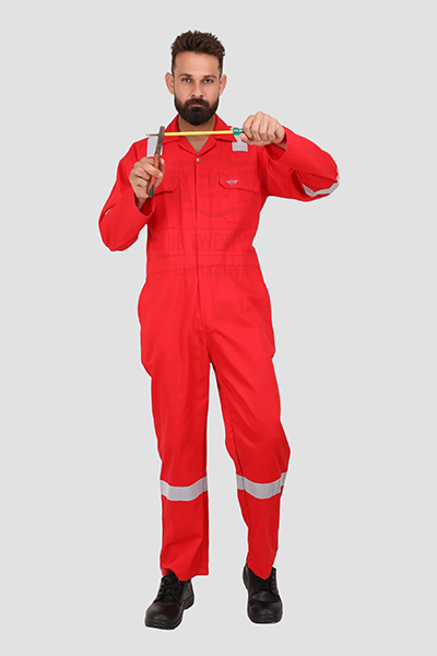 Dubai Coverall - Red