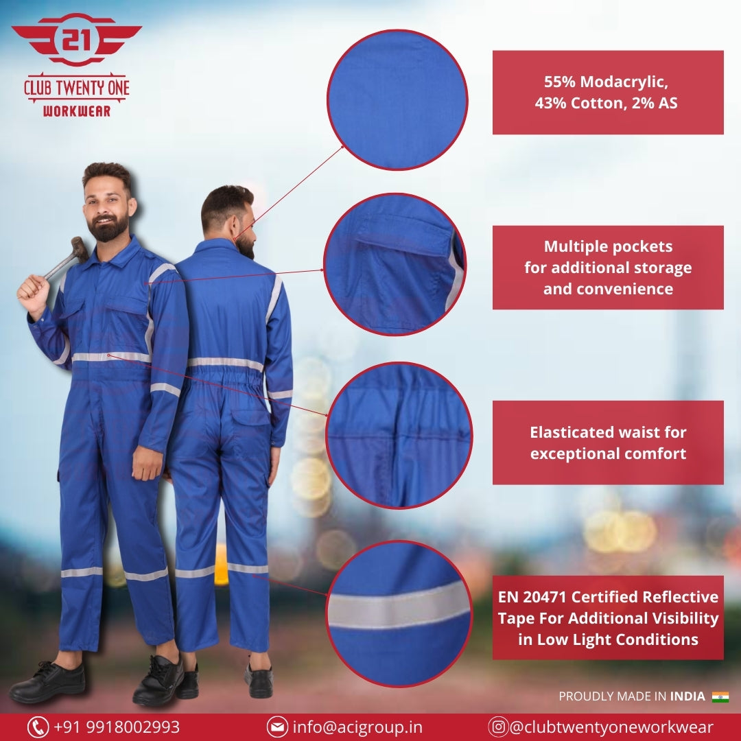 IFR Pro Mod Coverall - Royal Blue