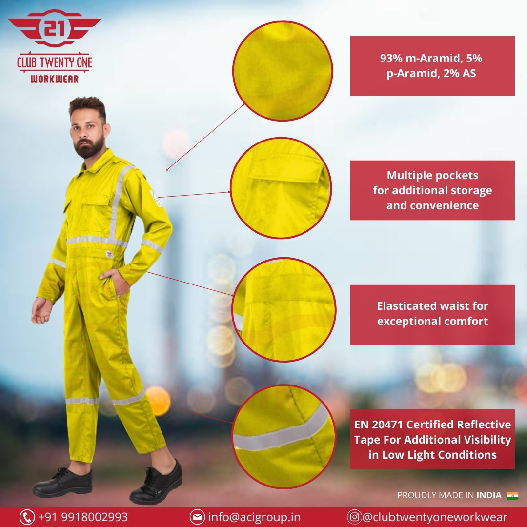 IFR Pro Max Coverall - Yellow