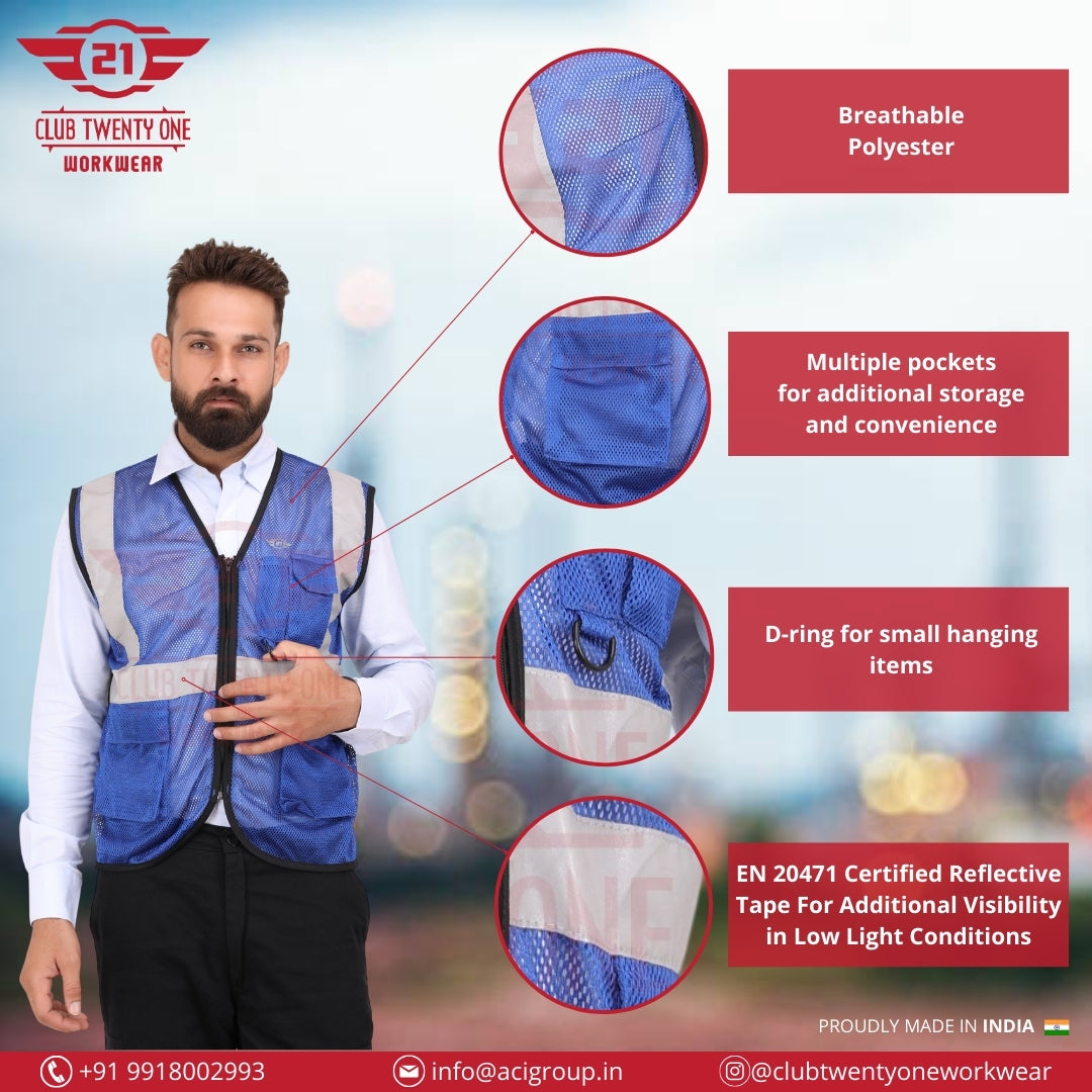 Dixon Vest - Royal Blue