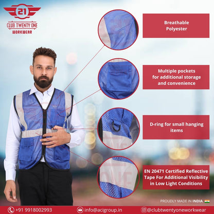 Dixon Vest - Royal Blue