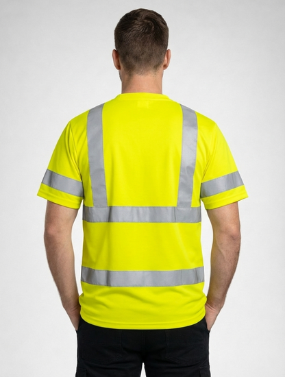 Bright Safe T-shirt - Hi-Vis Yellow