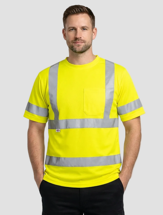 Bright Safe T-shirt - Hi-Vis Yellow