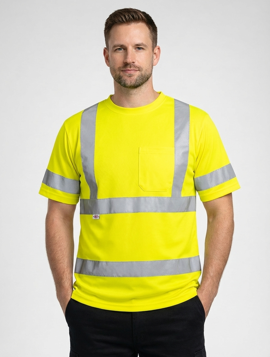 Bright Safe T-shirt - Hi-Vis Yellow