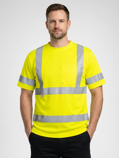 Bright Safe T-shirt - Hi-Vis Yellow