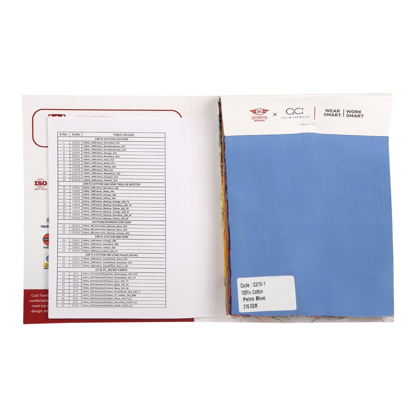 Fabric Swatch Book