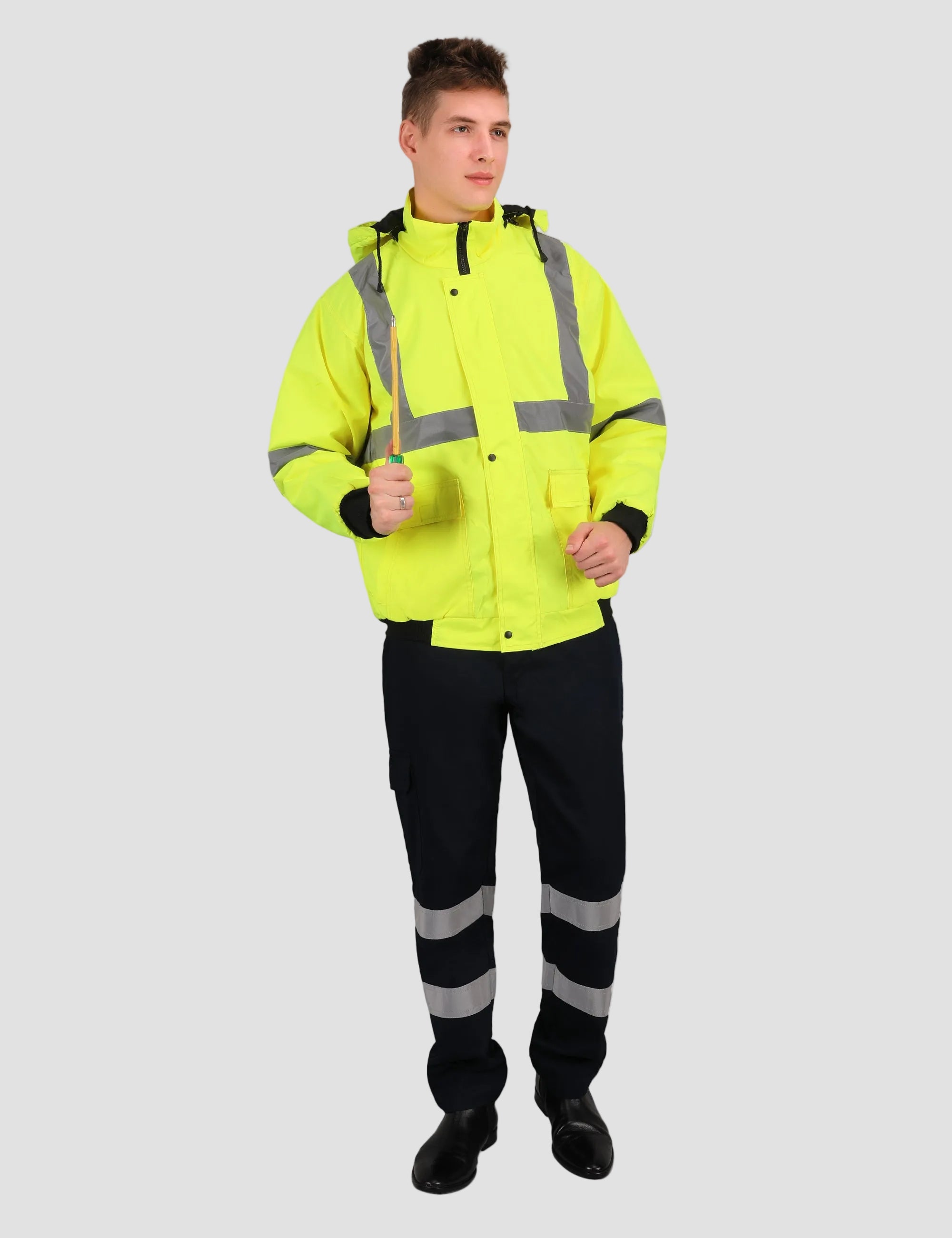 Winter Shield Jacket - Hi-Vis Yellow