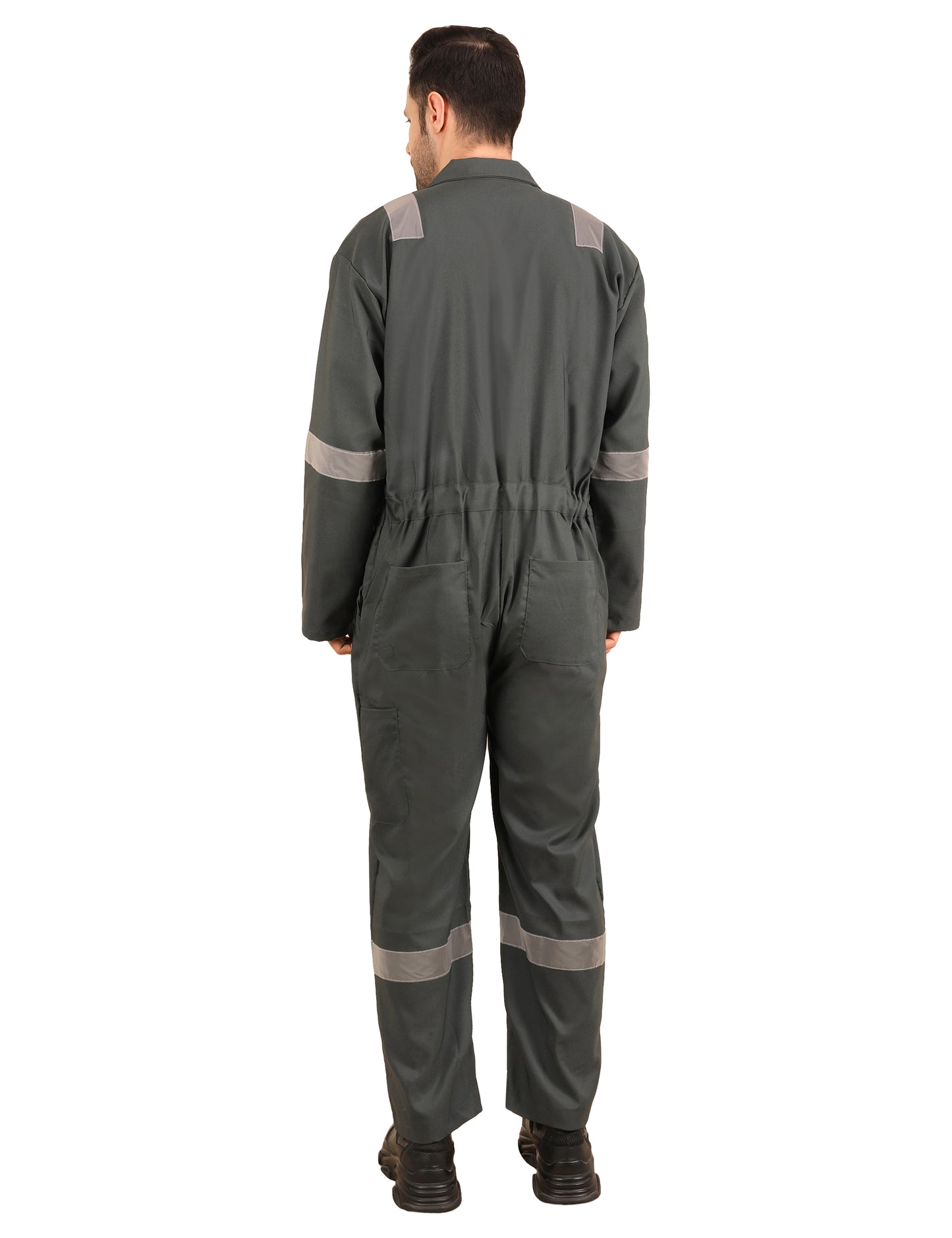 Poly-Cot Coverall - Olive