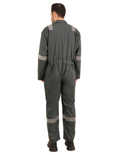 Poly-Cot Coverall - Olive