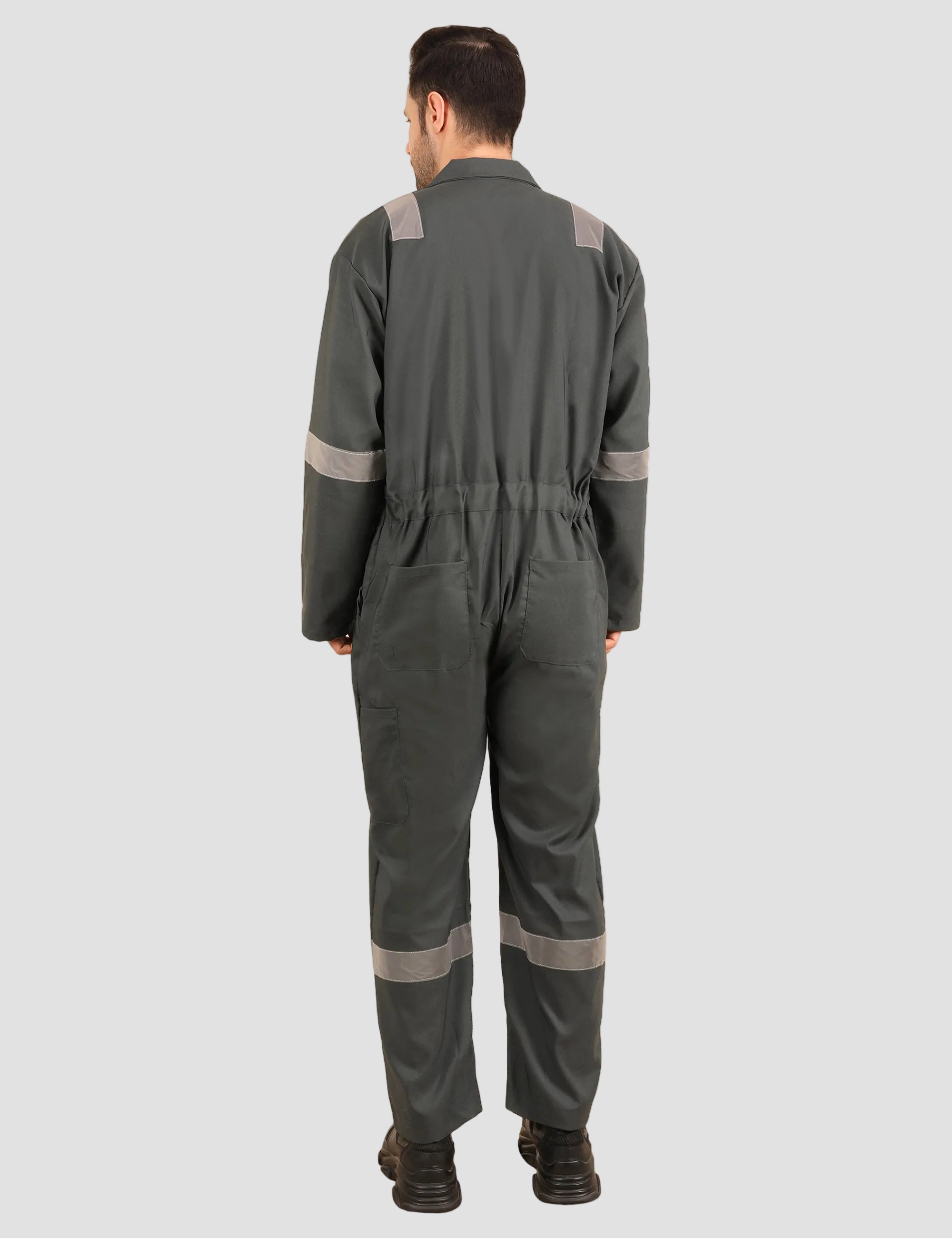 Poly-Cot Coverall - Olive