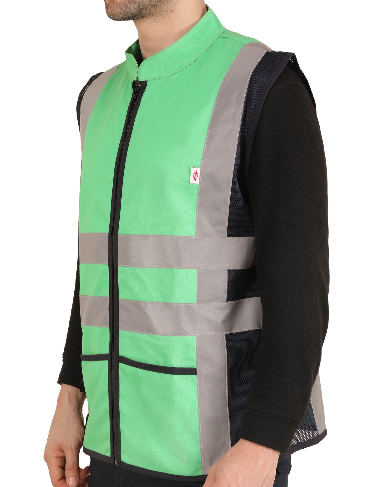 Vortex Vest - Green/Navy Blue