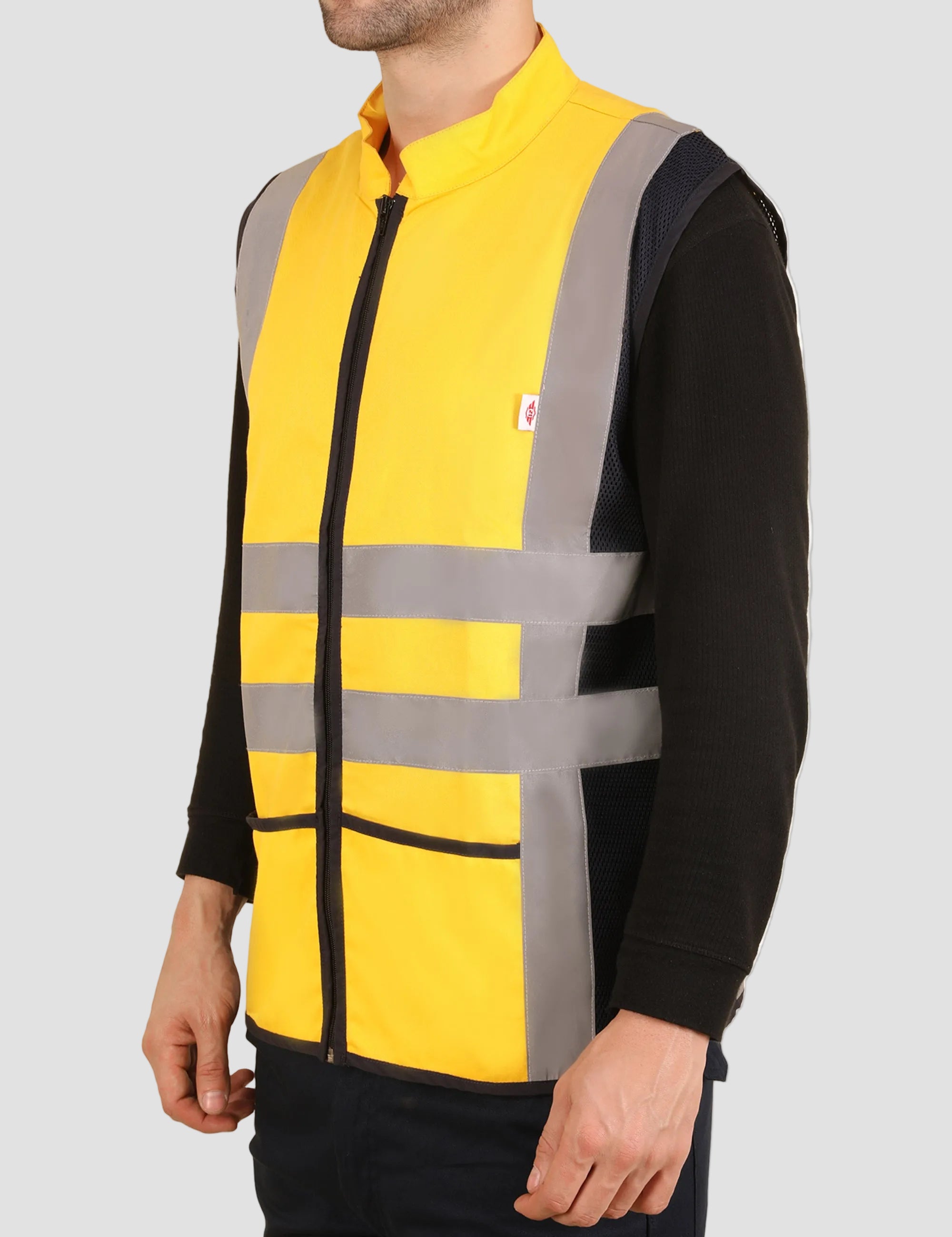 Vortex Vest - Yellow/Navy Blue