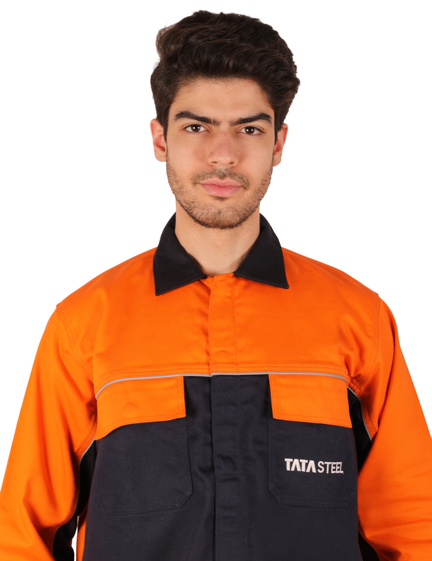 FR E3 Molten Metal Jacket - Orange/Navy