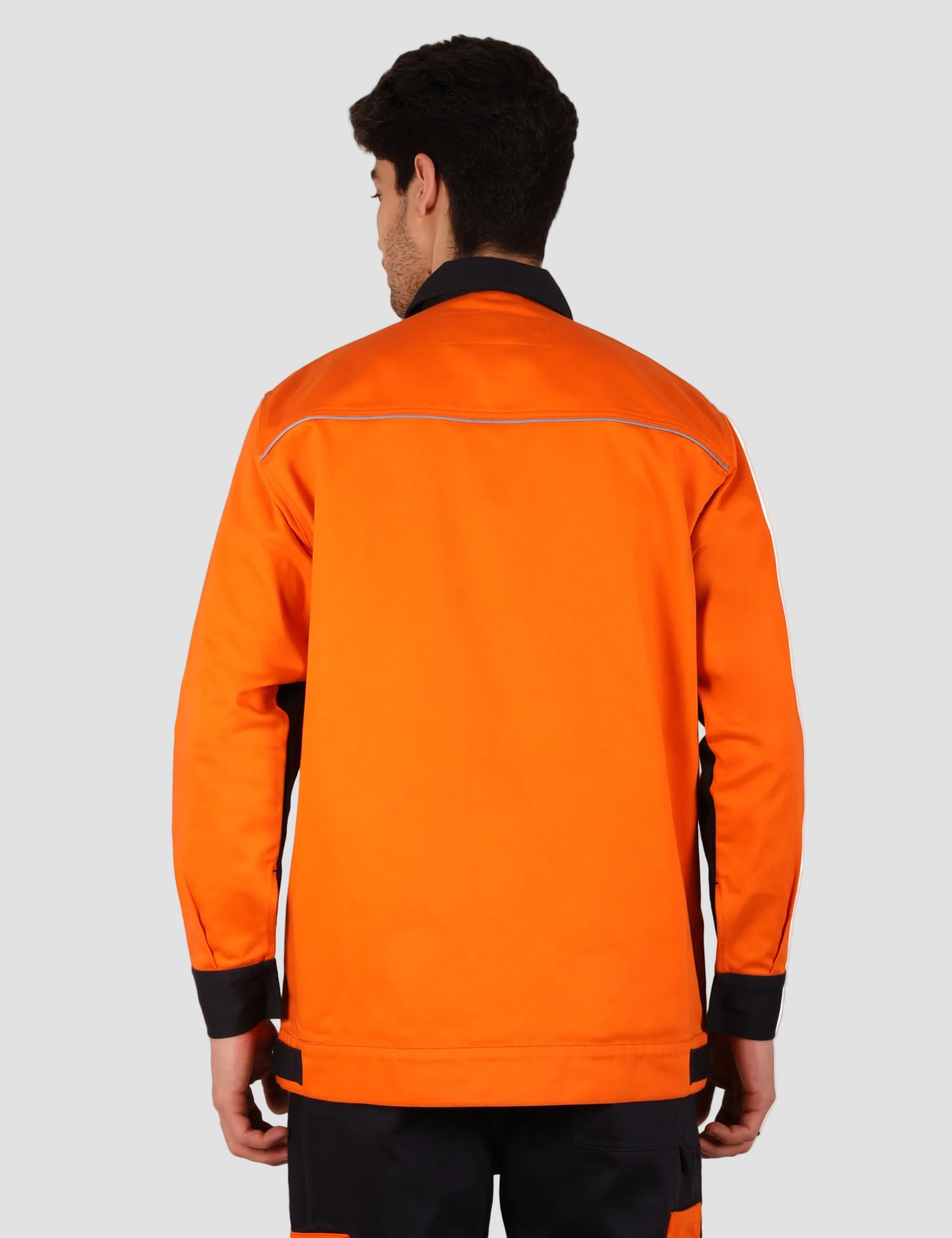 FR E3 Molten Metal Jacket - Orange/Navy