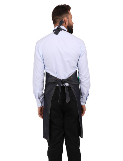 Denim Apron - Navy Blue