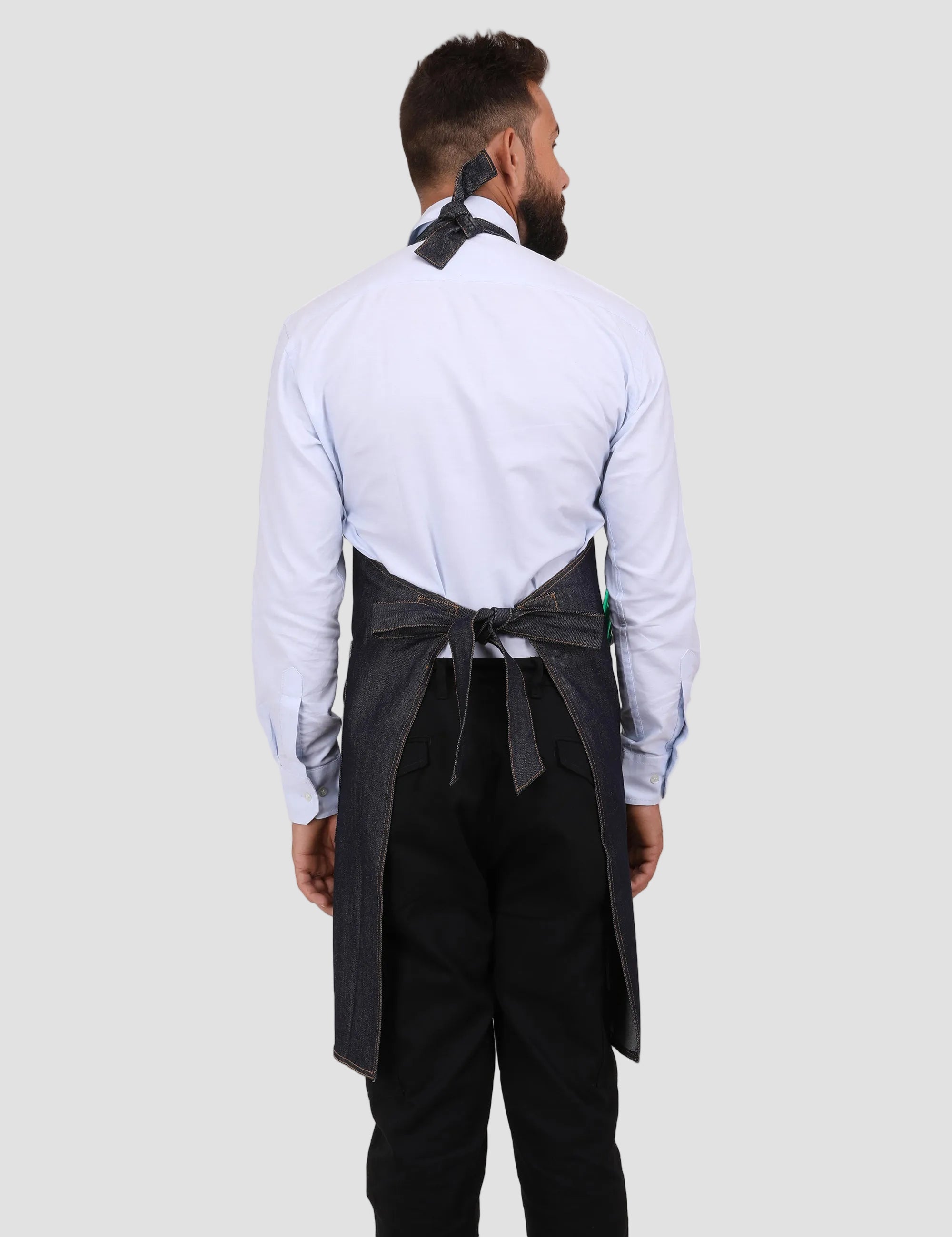 Denim Apron - Navy Blue