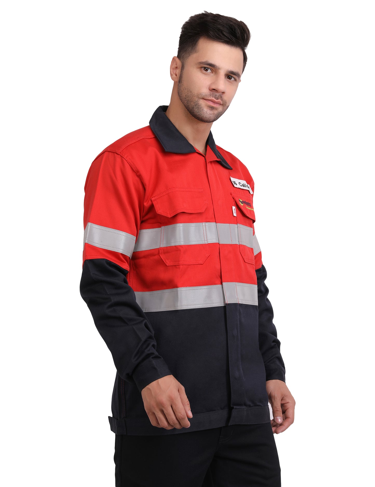 Molten Metal D3E3 Shirt - Red/Navy Blue