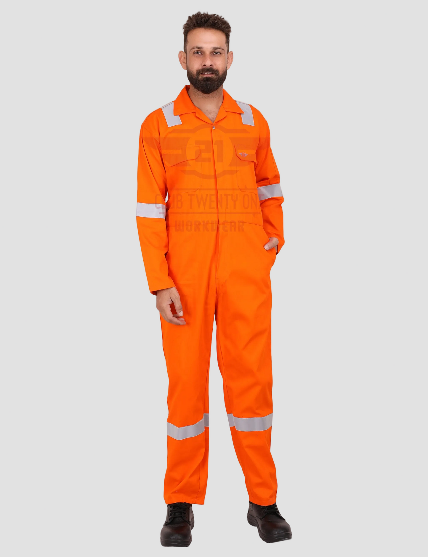 Dubai Coverall - Orange