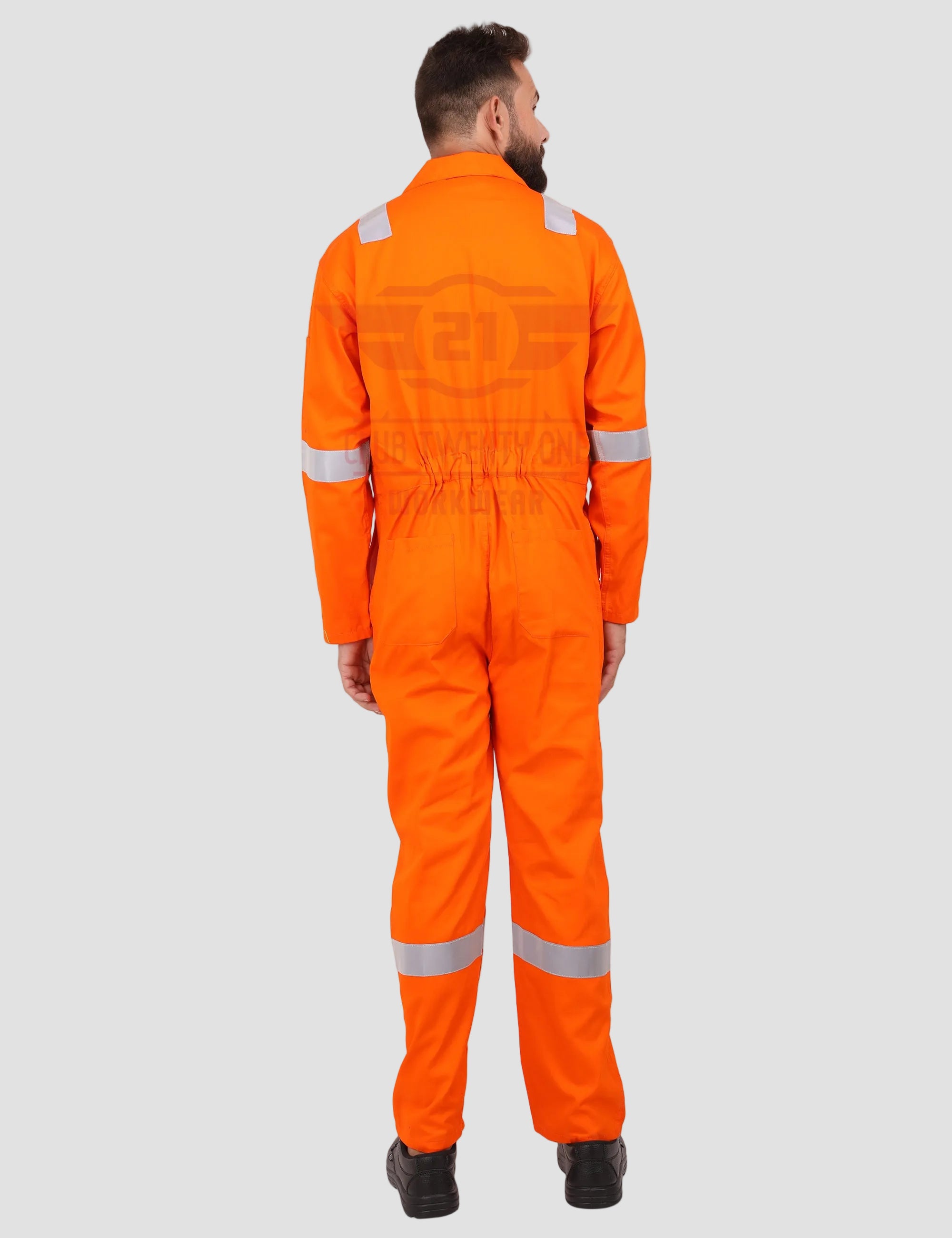 Dubai Coverall - Orange