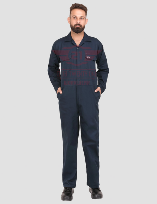 Austin Coverall - Navy Blue