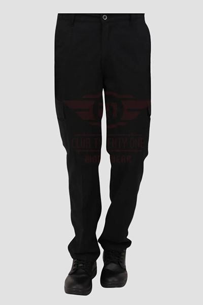 Multi Cargo Trouser - Black