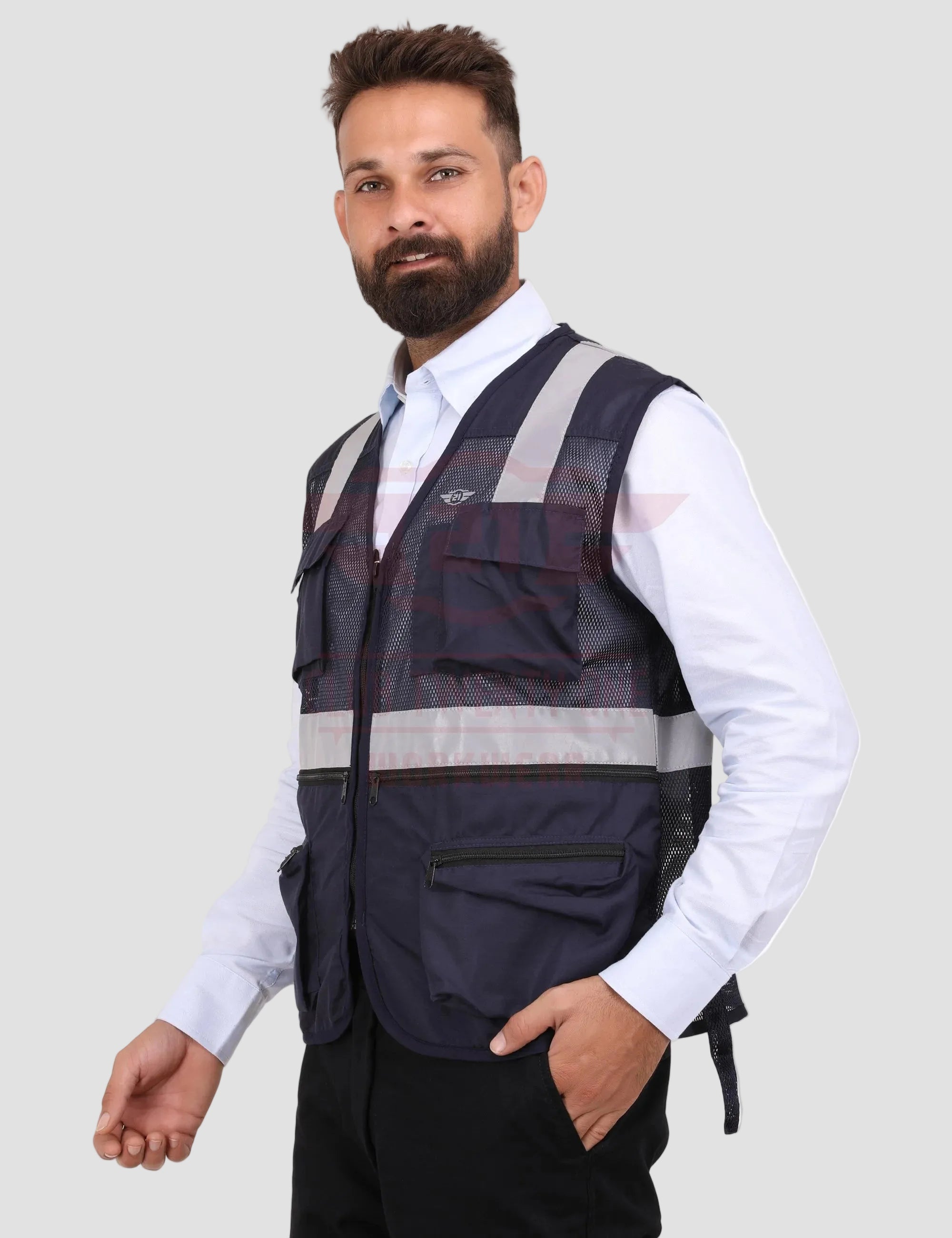 Safex Pro Vest - Navy Blue