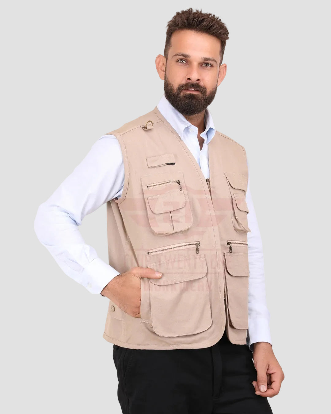 Jurassic Vest - Beige