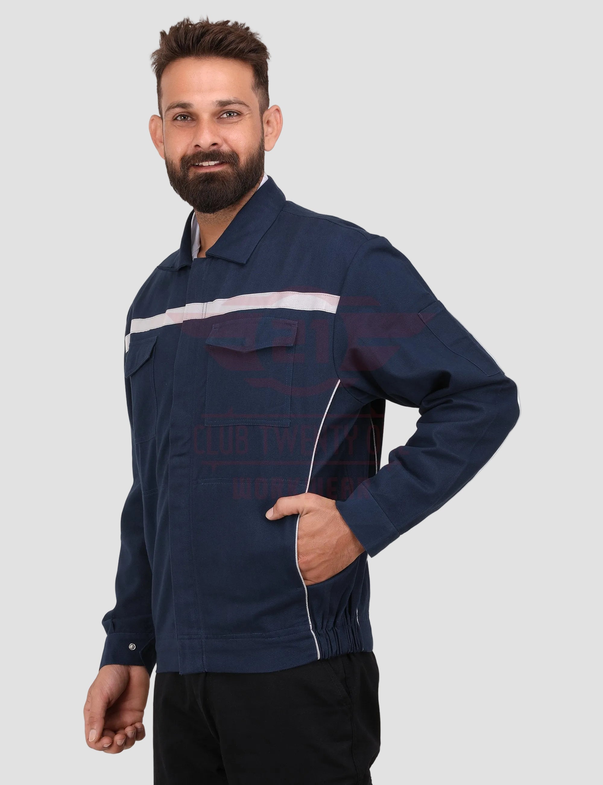 Hampton Jacket- Navy Blue