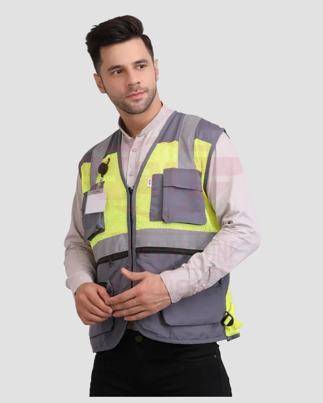 Safex Ultra Vest - Yellow/Grey