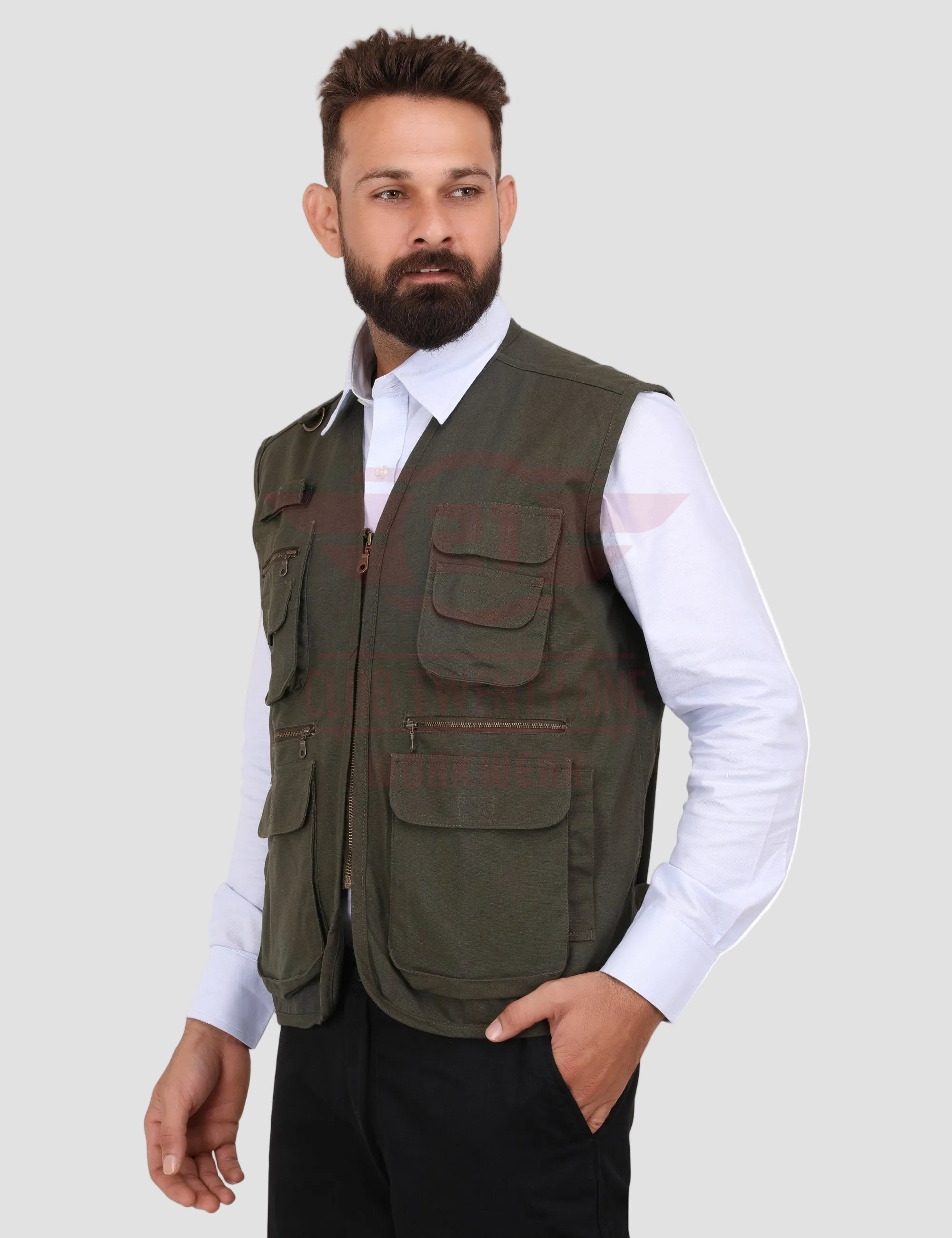 Jurassic Vest - Olive