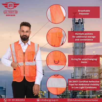 Dixon Vest - Orange