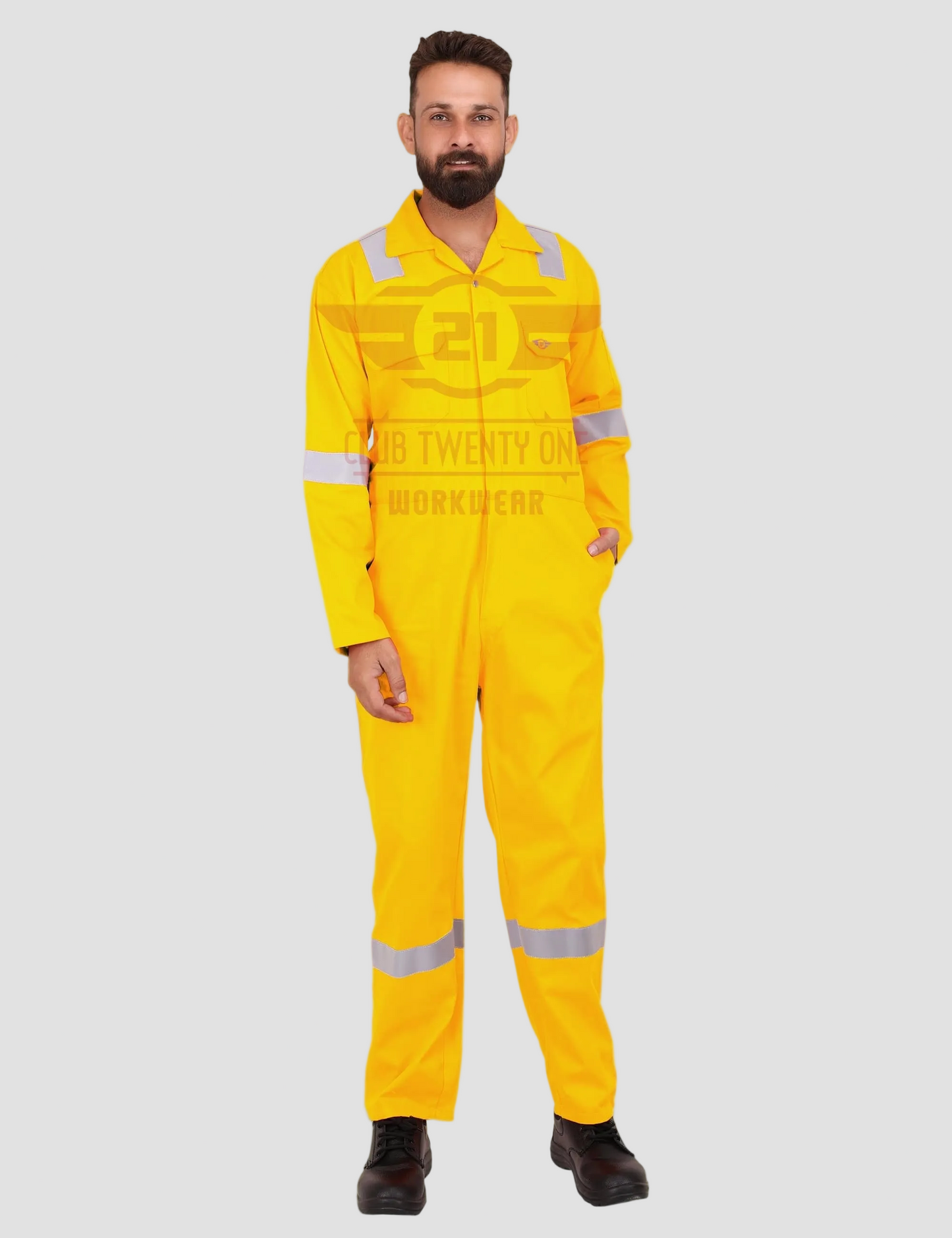 Dubai Coverall - Yellow