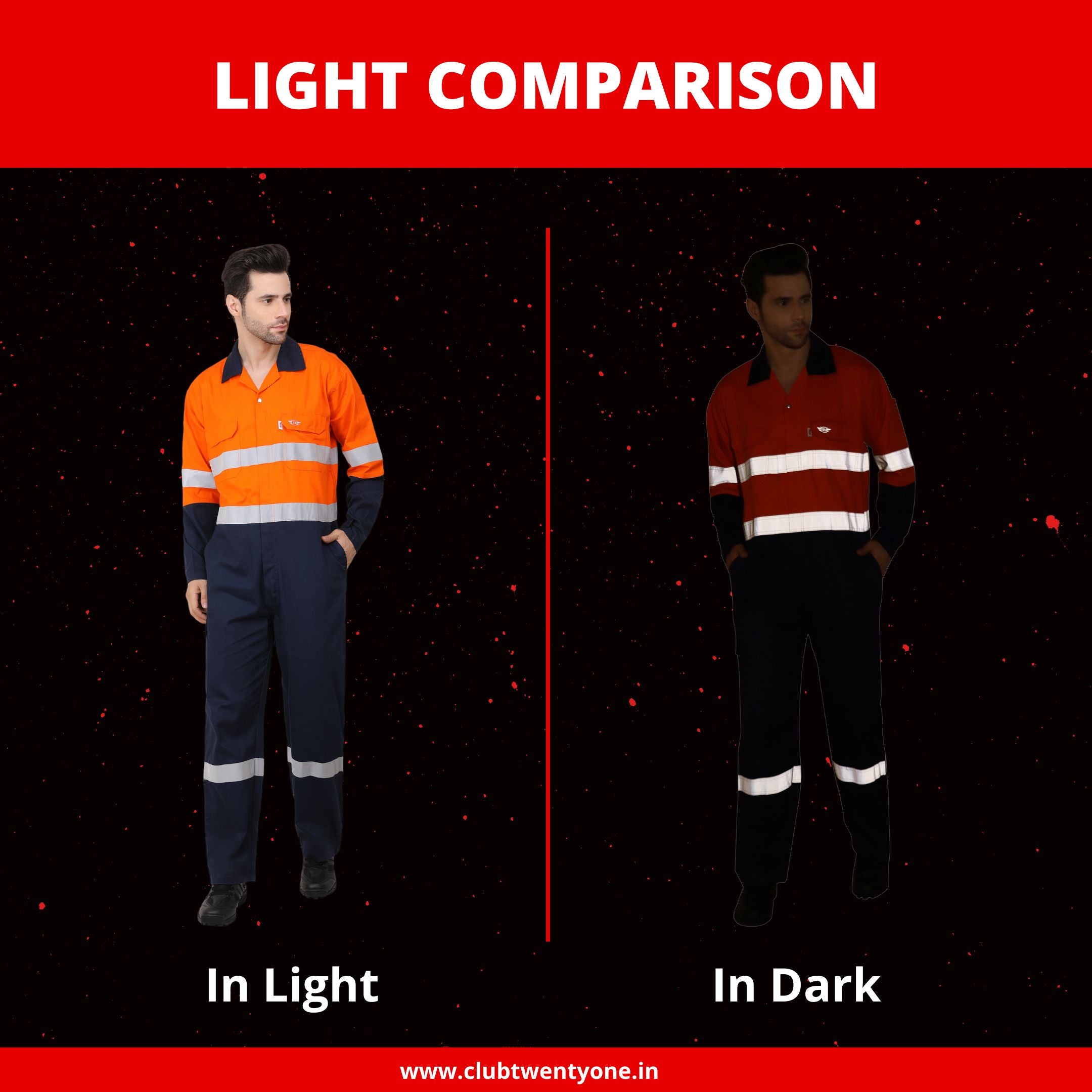 Rigmate Coverall - Orange/Navy