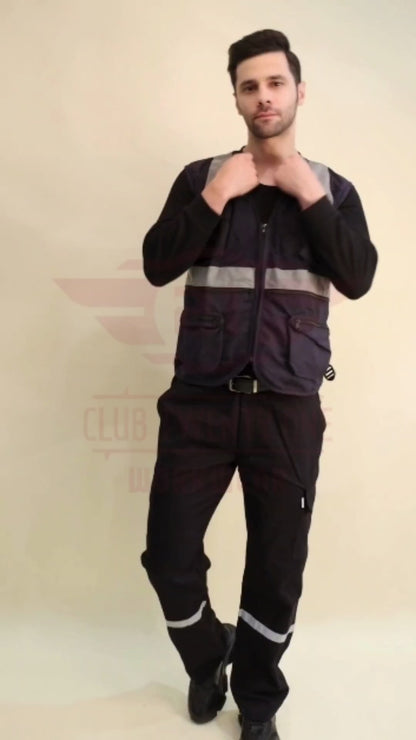 Safex Pro Vest - Navy Blue