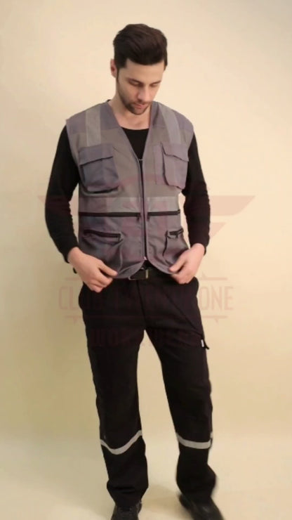 Safex Pro Vest - Grey