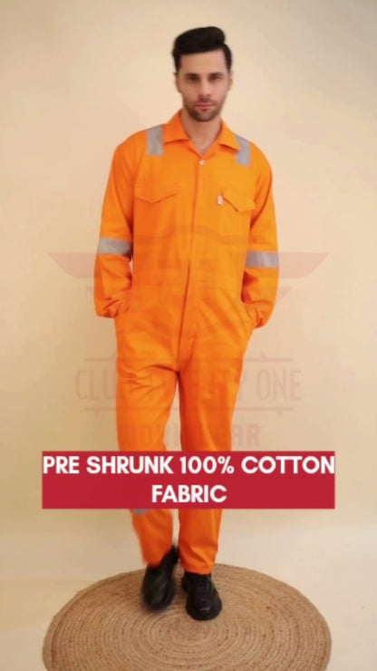 Dubai Coverall - Orange