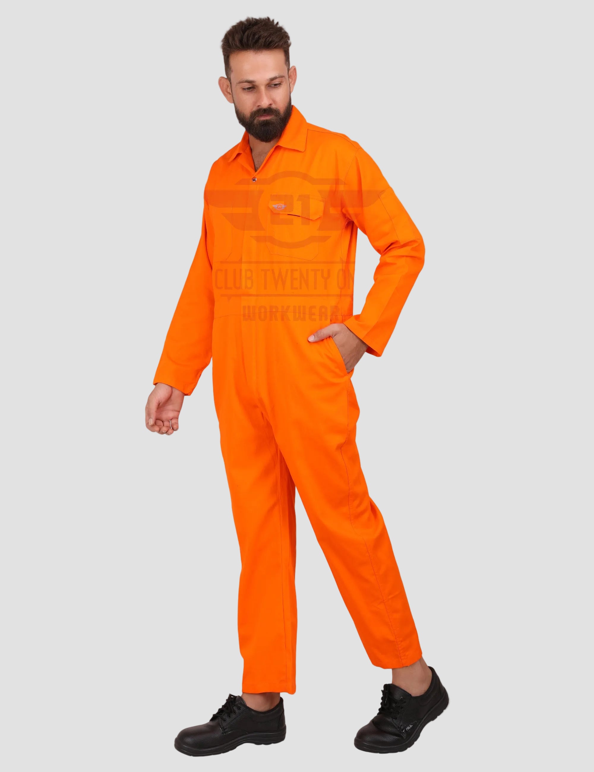 Austin Coverall - Orange