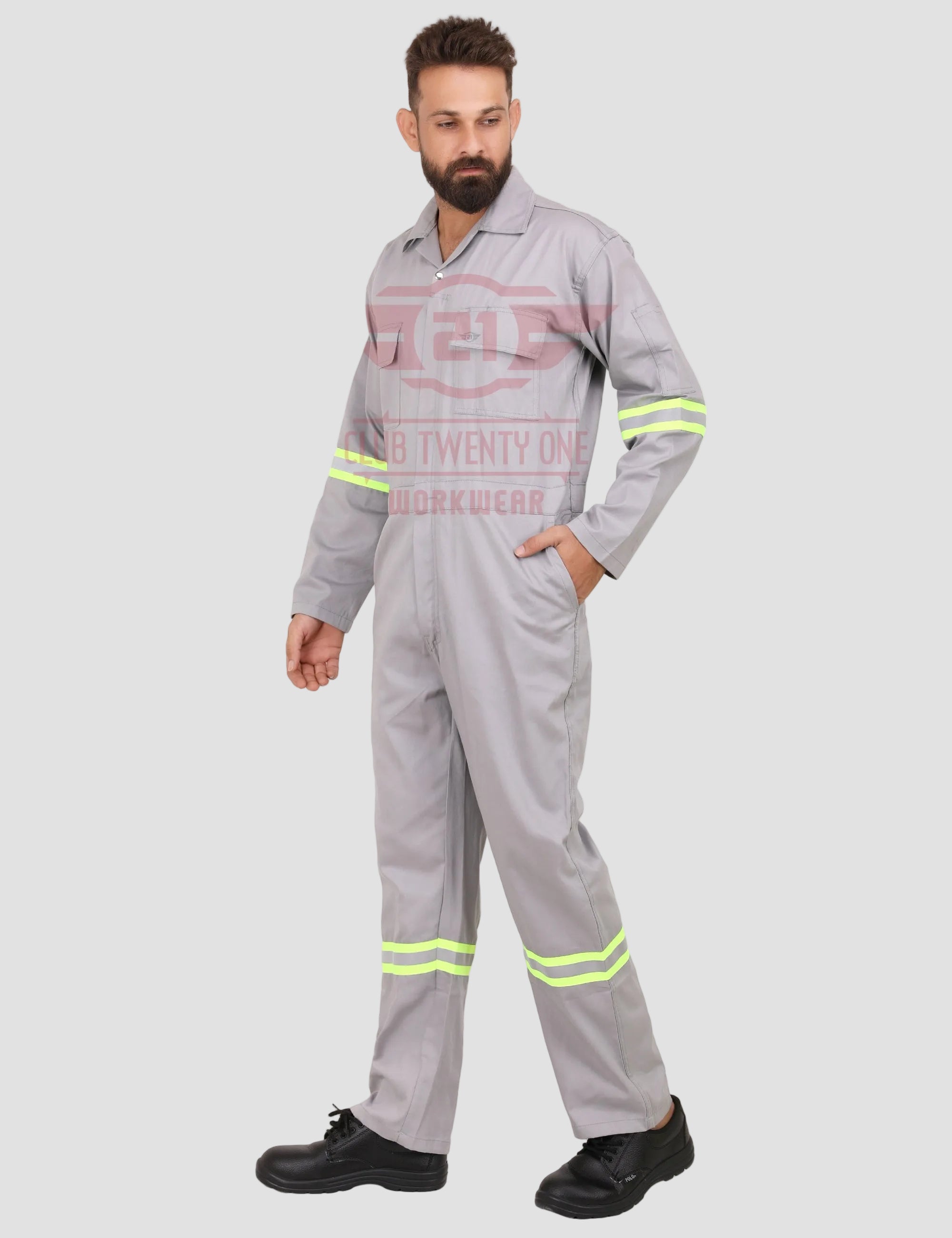 Doha Coverall - Grey