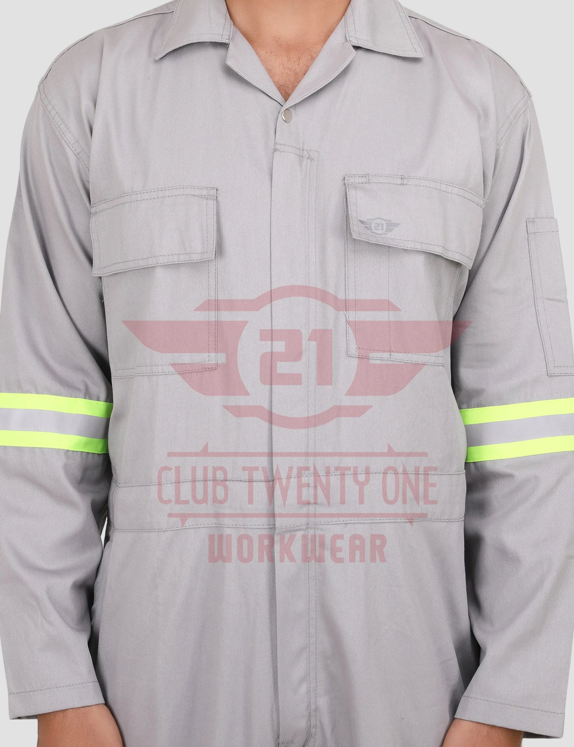 Doha Coverall - Grey