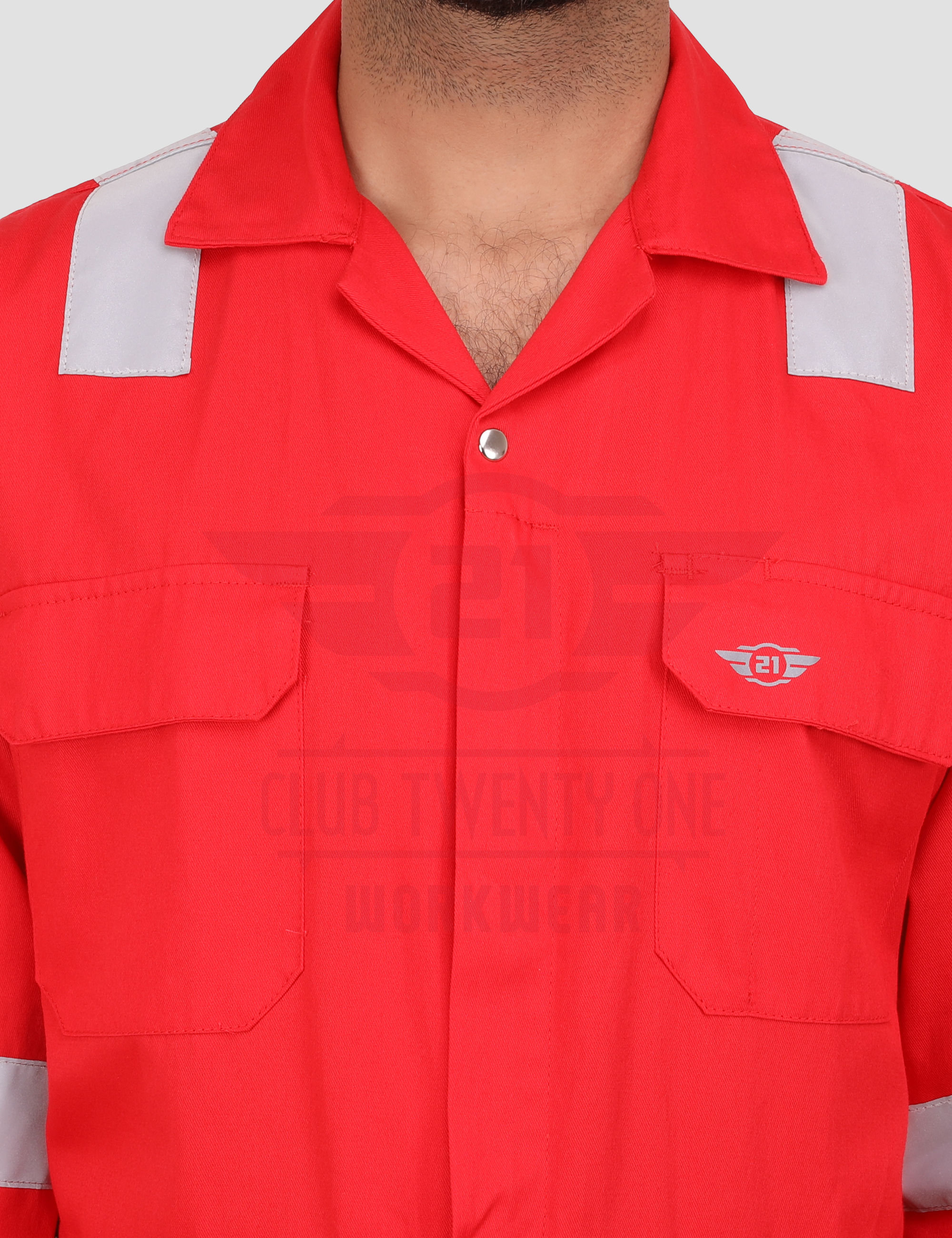 Dubai Coverall - Red